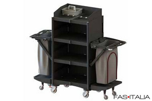 Carrello di servizio senza porte 2 sacchi da 120 l