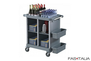 Carrello di rifornimento bottiglie per frigobar