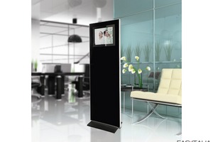 Espositore da terra con LCD 17'