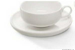 Piattino sottotazza in porcellana durable