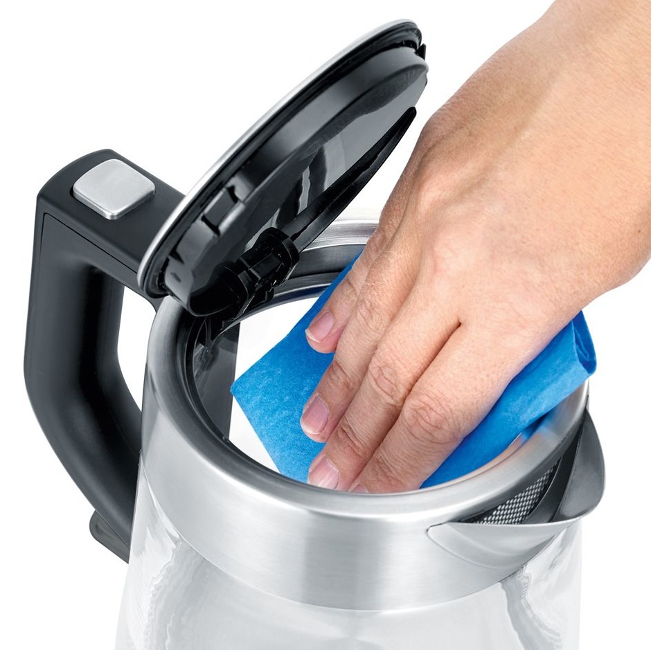 LEHMANN Bollitore Elettrico Vetro 2L - 2200W Con LED E Base 360° | Bollitura Rapida E Sicura - Foto 11