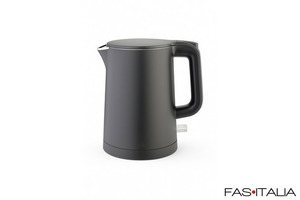 Bollitore inox nero 0,8 lt 1200 W