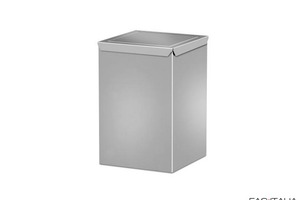 Cestino 12 lt inox con coperchio basculante