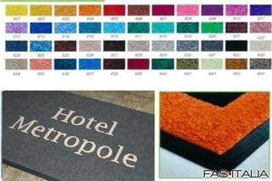 Tappeto asciugapassi stampato Tappeto asciugapassi stampato