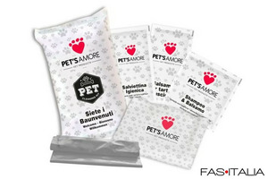 Welcome Kit per cani Welcome kit di cortesia per cani